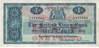Scotland 1 Pound Banknote, 1966-01-25, KM:166c -