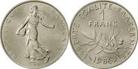 France Franc Coin, Semeuse, Paris, Nickel, KM:925.1 -