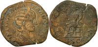Sestertius Coin, Julia Mamaea, Roma, Copper, RIC:679 -
