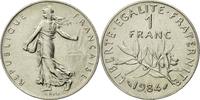 France Franc Coin, Semeuse, Paris, Nickel, KM:925.1 -