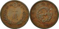 Japan Sen Coin, Mutsuhito, Copper, KM:17.2 -