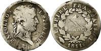 France Franc Coin, Napoléon I, Limoges, Silver, KM:692.7 -