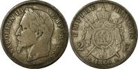 France 2 Francs Coin, Napoleon III, Napoléon III, Paris -