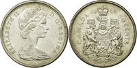 Canada 50 Cents Coin, Elizabeth II, Royal Canadian Mint, Ottawa -