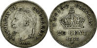 France 20 Centimes Coin, Napoleon III, Napoléon III, Strasbourg -