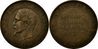 France 10 Centimes Coin, Lille, Bronze, KM:M25, Gadoury:251 -