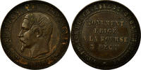 France 10 Centimes Coin, Lille, Bronze, KM:M25, Gadoury:251 -