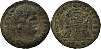 Follis Coin, Magnentius, Lyon - Lugdunum, Copper -