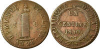Haiti Centime Coin, Copper, KM:A21 -