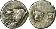 Hemiobol Coin, Caria, Silver -