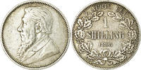 South Africa Shilling Coin, Silver, KM:5 -