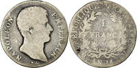 France Franc Napoleon I, Torino, Silver, Gadoury:443 -