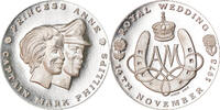 Switzerland Medal Princess Anne-Captain Mark Phillips, Royal Wedding -