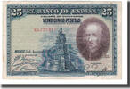 Spain 25 Pesetas Banknote, 1928-08-15, KM:74b -