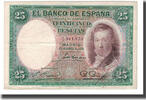 Spain 25 Pesetas Banknote, 1931-04-25, KM:81 -