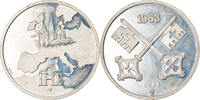 Switzerland Medal Visite du Pape Jean-Paul II, Walti, Silver -