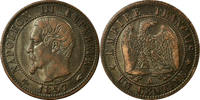 France Centime Coin, Napoleon III, Napoléon III, Paris -