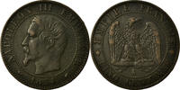 France 5 Centimes Coin, Napoleon III, Napoléon III, Paris -