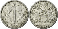 France 2 Francs Coin, Bazor, Beaumont - Le Roger, Aluminum -