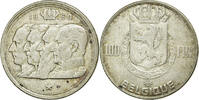 Belgium 100 Francs, 100 Frank Coin, Silver, KM:138.1 -