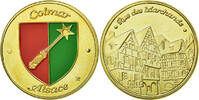France betaalpenning Touristic token, Colmar - La rue des marchands, Souvenirs et -