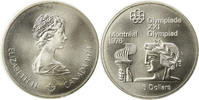 Canada 5 Dollars Coin, Elizabeth II, Royal Canadian Mint, Ottawa -