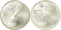 Canada 5 Dollars Coin, Elizabeth II, Royal Canadian Mint, Ottawa -
