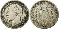 France 2 Francs Coin, Napoleon III, Napoléon III, Strasbourg -