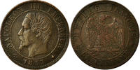 France Centime Coin, Napoleon III, Napoléon III, Strasbourg -
