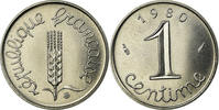 France Centime Coin, Épi, Paris, Stainless Steel, KM:928 -