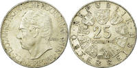 Austria 25 Schilling 1965 Coin, Silver, KM:2897 VF(30-35)