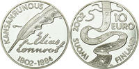 Finland 10 Euro Coin, Vantaa, Silver, KM:108 -