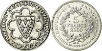 France 5 Francs 2000 Paris Coin, Écu de Saint Louis, Paris, Copper-Nickel MS(63)