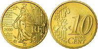 France 10 Euro Cent BE, Brass, KM:1285 -