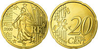 France 20 Euro Cent BE, Brass, KM:1286 -