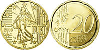 France 20 Euro Cent BE, Brass, KM:1411 -