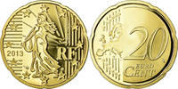 France 20 Euro Cent BE, Brass, KM:1411 -