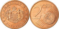 Monaco 2 Euro Cent Copper Plated Steel, KM:168 -