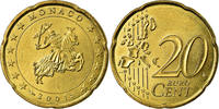 Monaco 20 Euro Cent Brass, KM:171 -
