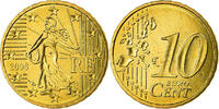 France 10 Euro Cent Brass, KM:1285 -