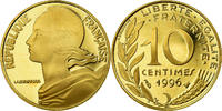 France 10 Centimes Coin, Marianne, Paris, Proof -
