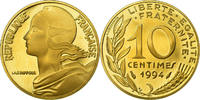 France 10 Centimes Coin, Marianne, Paris, Proof -