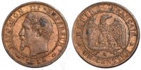 France Centime Coin, Napoleon III, Napoléon III, Paris -