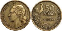 France 50 Francs Coin, Guiraud, Aluminum-Bronze, Gadoury:880 -