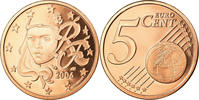 France 5 Euro Cent Copper Plated Steel, KM:1284 -
