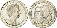 Falkland Islands Crown Coin, Elizabeth II, Pobjoy Mint -