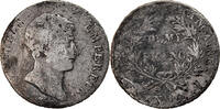 France Demi Franc Coin, Napoléon I, Limoges, Silver -