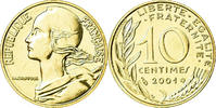 France 10 Centimes Coin, Marianne, Paris, Aluminum-Bronze -