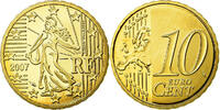 France 10 Euro Cent BE, Brass, KM:1410 -