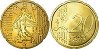 France 20 Euro Cent BE, Brass, KM:1411 -